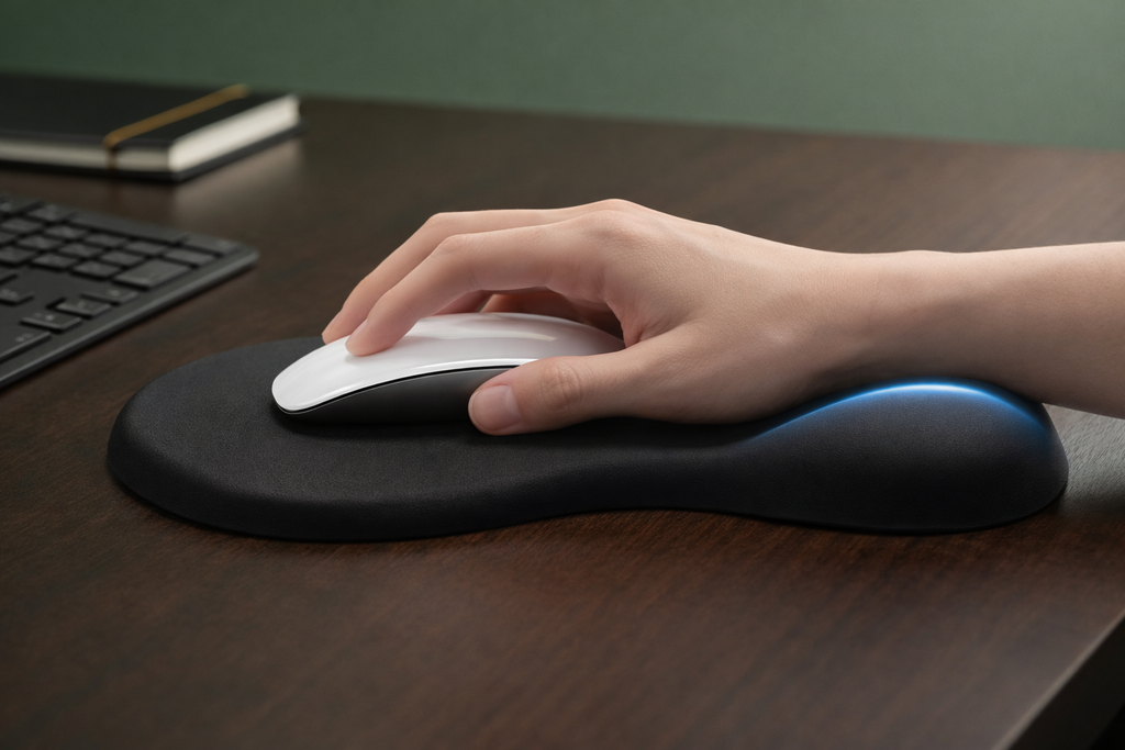 Ergonomic Mouse Pad with Wrist Support