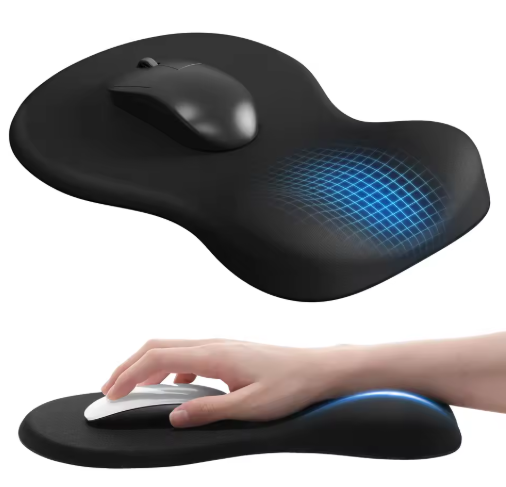 Ergonomic Mouse Pad with Wrist Support